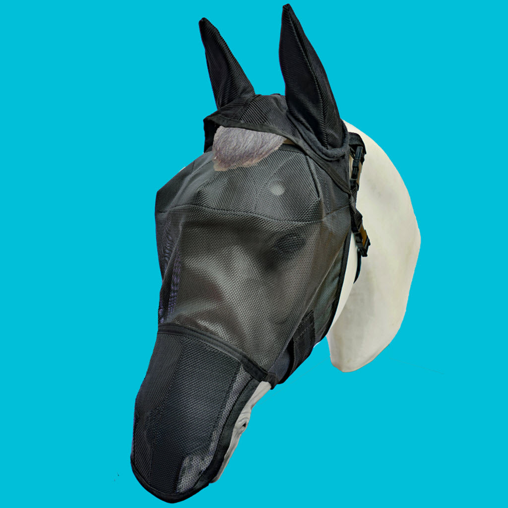 EquiVizor Fly Mask with Ear and Nose Protection - Protective Pet Solutions