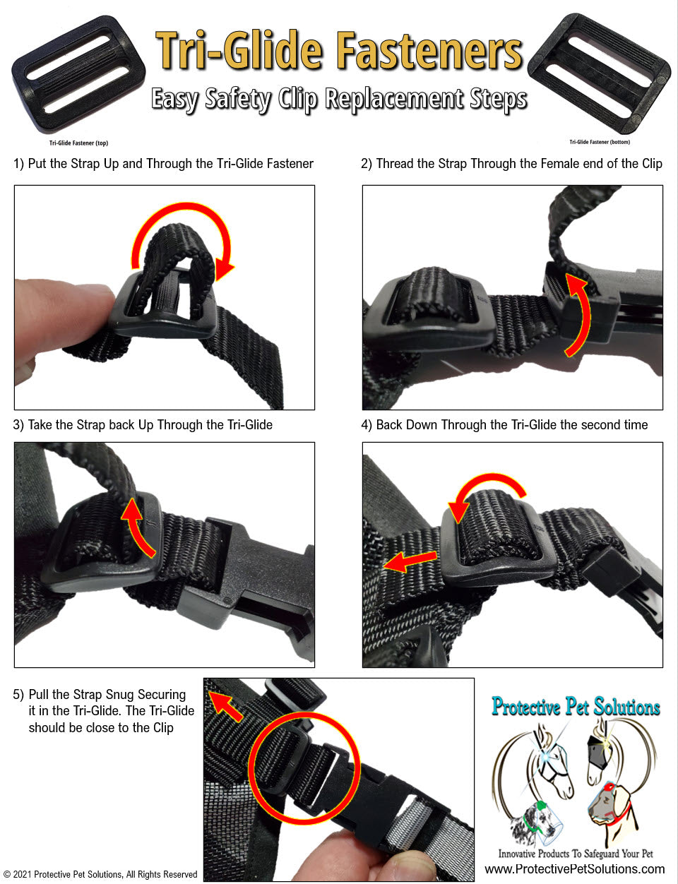 Tri Glide Fasteners