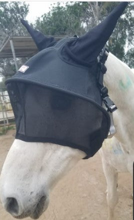 Solar Vizor Fly Mask - With Ear Protection - NEW STYLE