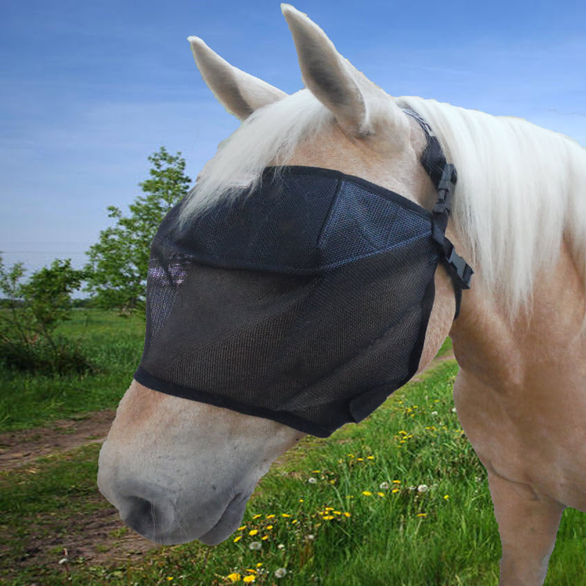 EquiVizor Fly Mask for Horses - Highest 95% UV Eye Protection On The Market