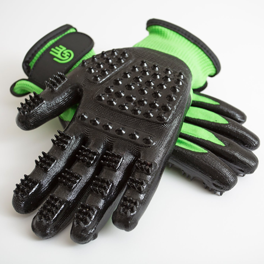 HandsOn Gloves - #1 Grooming, Bathing and Shedding Tool!
