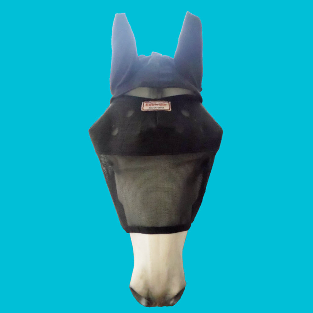 Equivizor Fly Mask with Ear Protection - Protective Pet Solutions