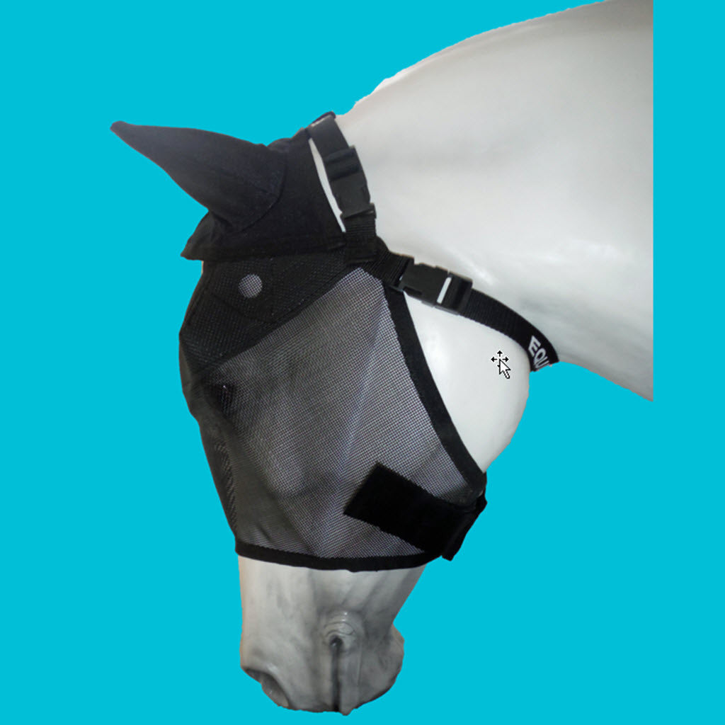 Equivizor Fly Mask with Ear Protection - Protective Pet Solutions