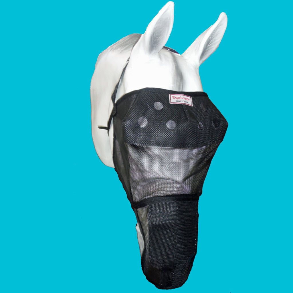 Equivizor Fly Mask with Nose Protection - Protective Pet Solutions