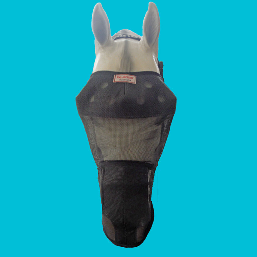 Equivizor Fly Mask with Nose Protection - Protective Pet Solutions