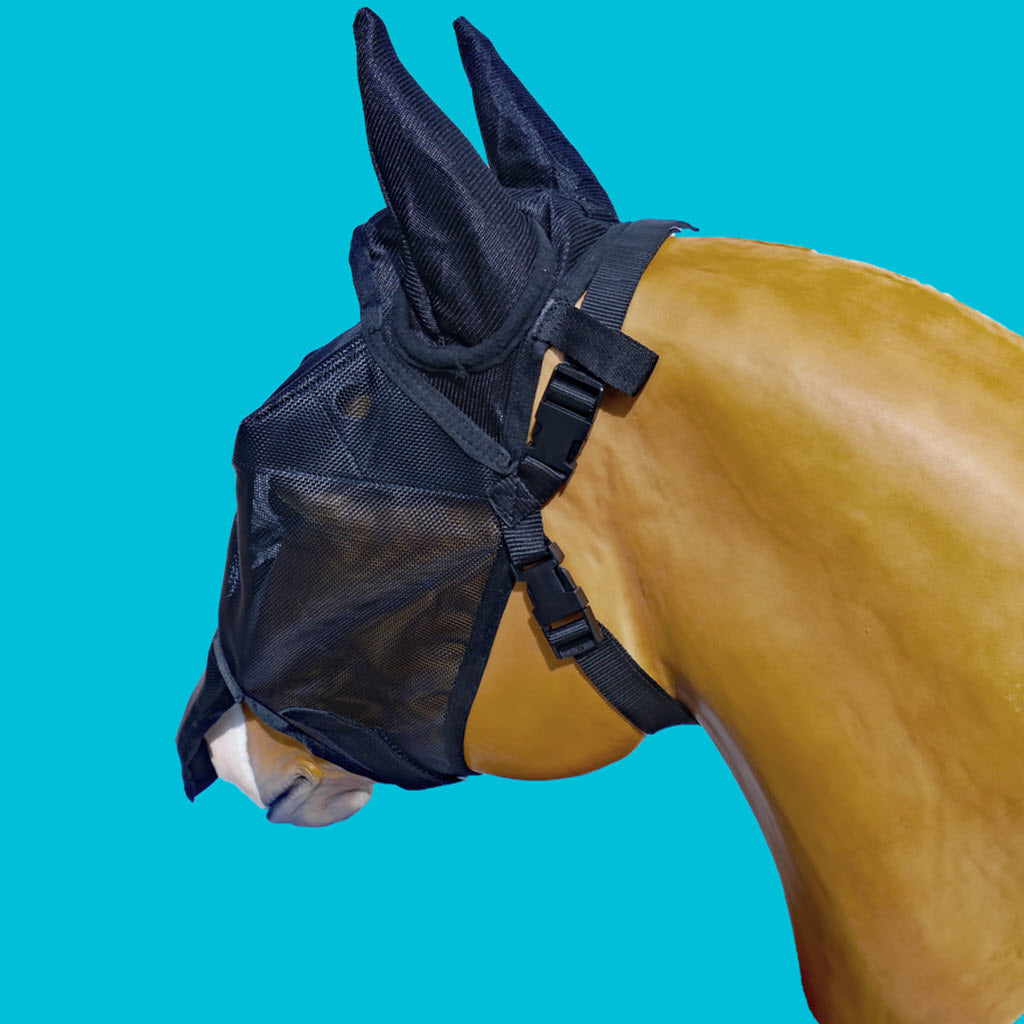 EquiVizor Fly Mask with Ear and Nose Protection - Protective Pet Solutions