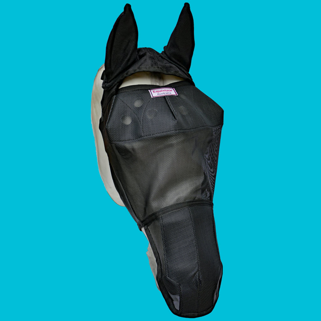 EquiVizor Fly Mask with Ear and Nose Protection - Protective Pet Solutions