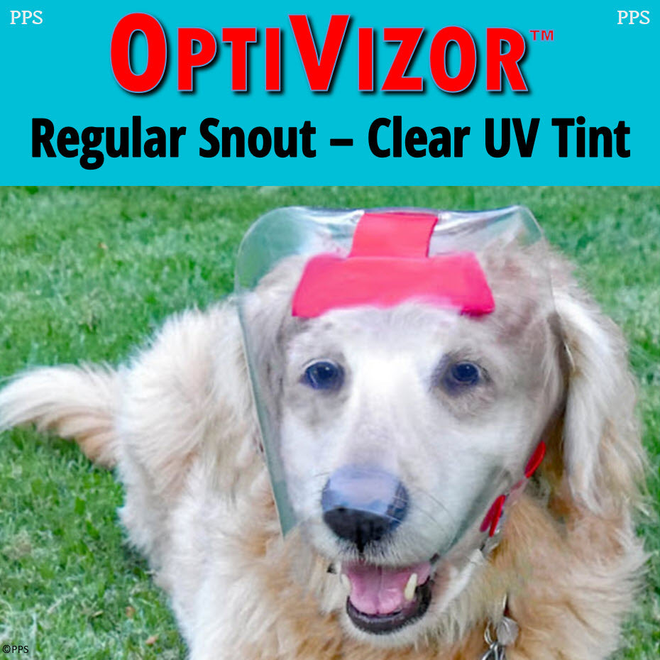 OptiVizor UV Eye and Face Protection for Dogs and Cats