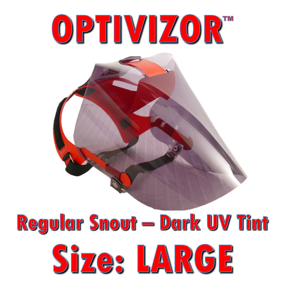 OptiVizor - Regular Snout - Dark UV Tint