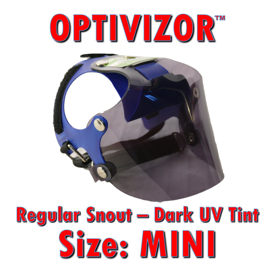 OptiVizor - Regular Snout - Dark UV Tint