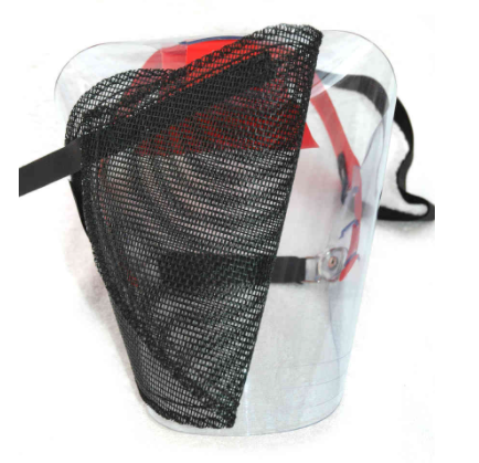 OptiVizor - Reg. Snout - Clear/Dark UV Tint w/Mesh