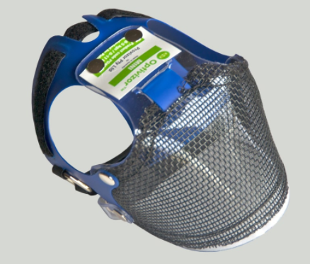 OptiVizor - Reg. Snout - Clear/Dark UV Tint w/Mesh