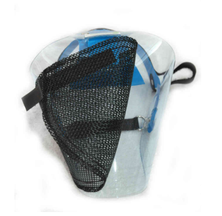 OptiVizor - Reg. Snout - Clear/Dark UV Tint w/Mesh