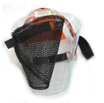 OptiVizor - Reg. Snout - Clear/Dark UV Tint w/Mesh