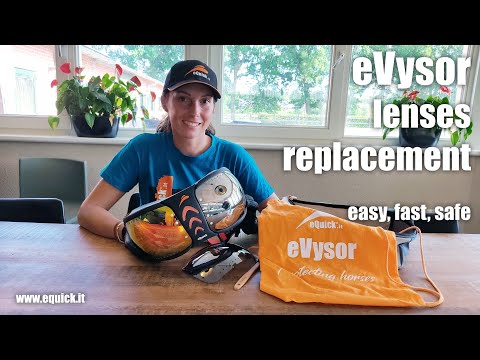 how to replace an eVysor lens